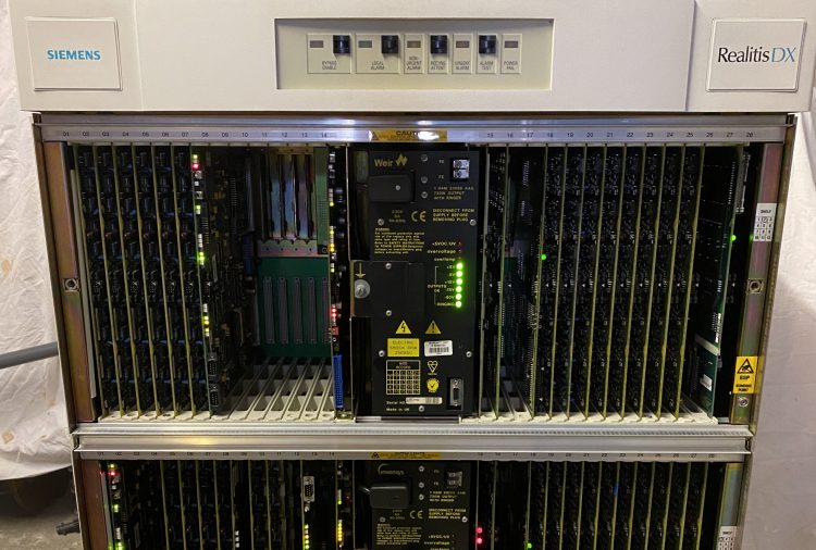 Getting a Siemens Realitis DX system ready for our NHS client